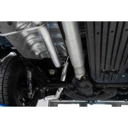 MBRP 3in Resonator-Back Single Side Exit Exhaust | Ford F-150 Powerboost Hybrid (21+) (S5221AL)