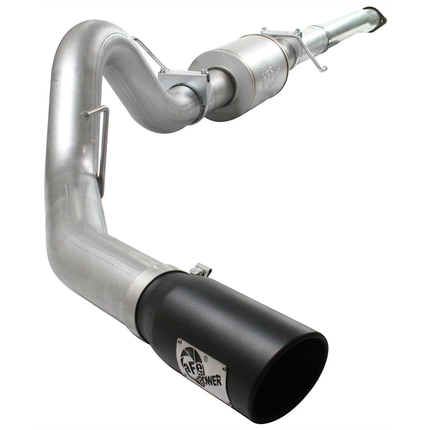 aFe 4in Aluminized Steel Cat-Back Exhaust | Ford F-150 11-14 V6 3.5L (49-03041-B)