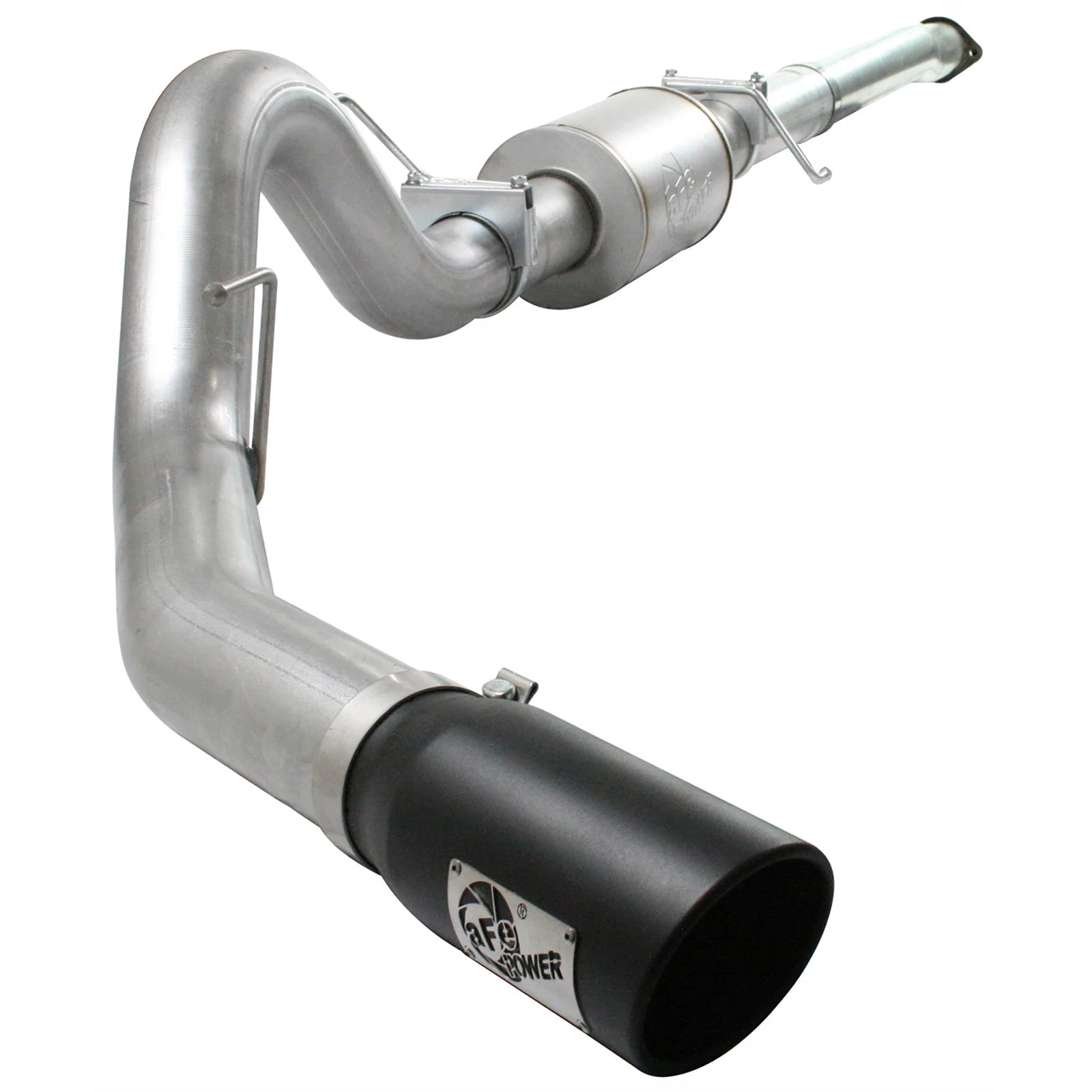 aFe 4in Aluminized Steel Cat-Back Exhaust | Ford F-150 11-14 V6 3.5L (49-03041-B)