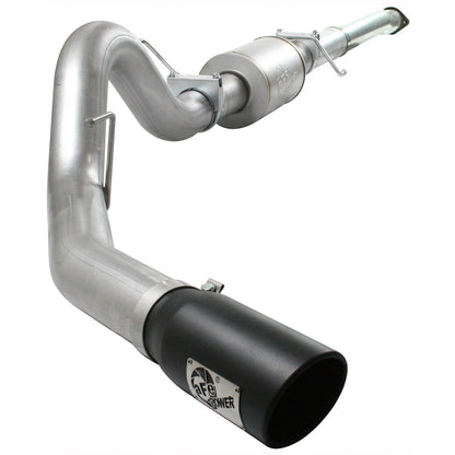 aFe 4in Aluminized Steel Cat-Back Exhaust | Ford F-150 11-14 V6 3.5L (49-03041-B)
