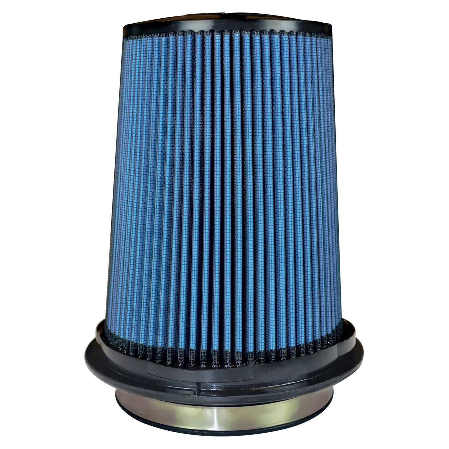 Injen SuperNano-Web Dry Air Filter 5.00in ID x 7.00in Base x 7.90in Height x 5.00in Top (X-1107-BB)