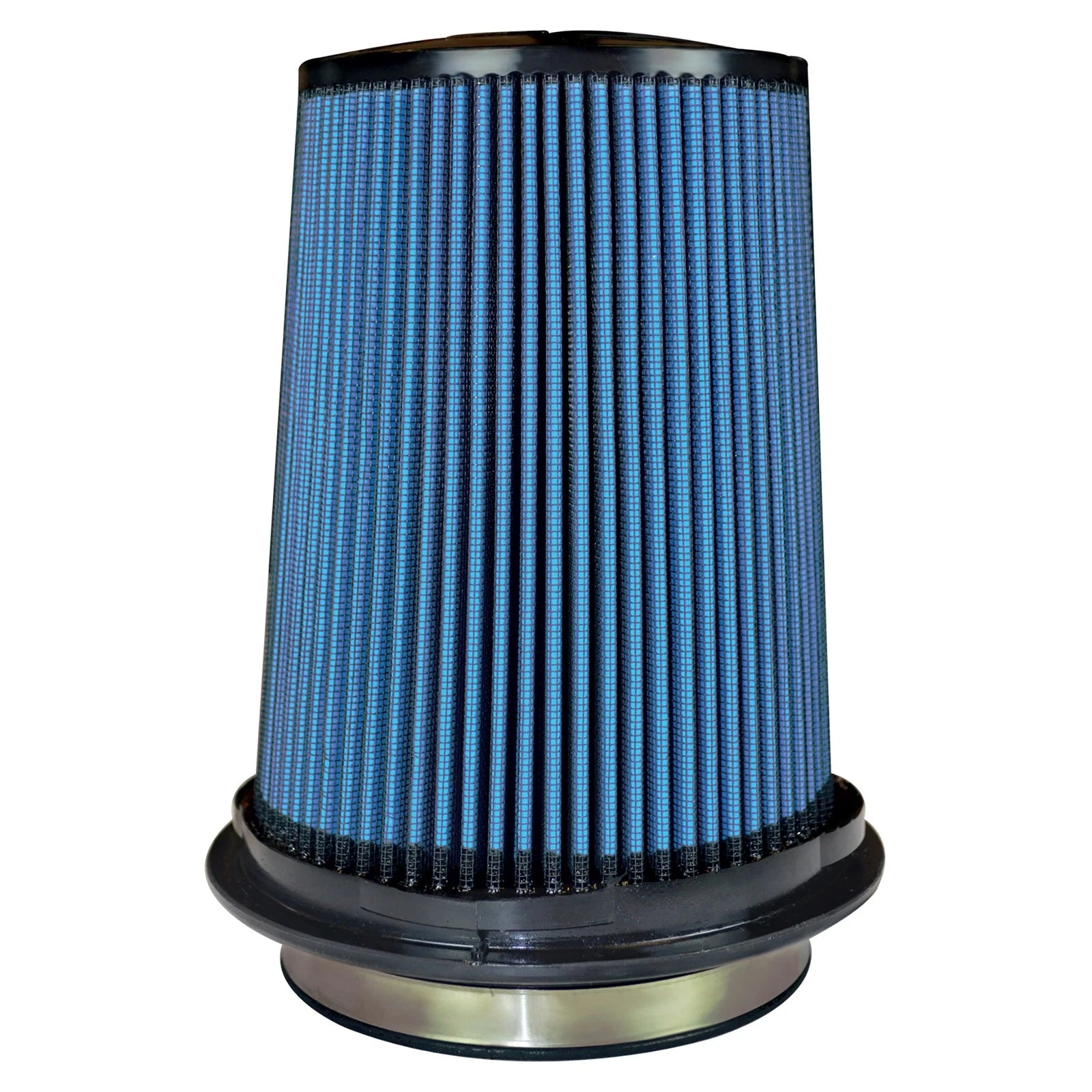 Injen SuperNano-Web Dry Air Filter 5.00in ID x 7.00in Base x 7.90in Height x 5.00in Top (X-1107-BB)