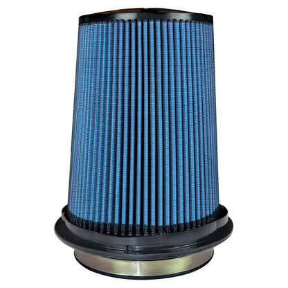 Injen SuperNano-Web Dry Air Filter 5.00in ID x 7.00in Base x 7.90in Height x 5.00in Top (X-1107-BB)