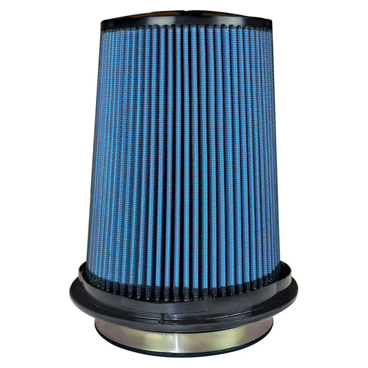 Injen SuperNano-Web Dry Air Filter 5.00in ID x 7.00in Base x 7.90in Height x 5.00in Top (X-1107-BB)