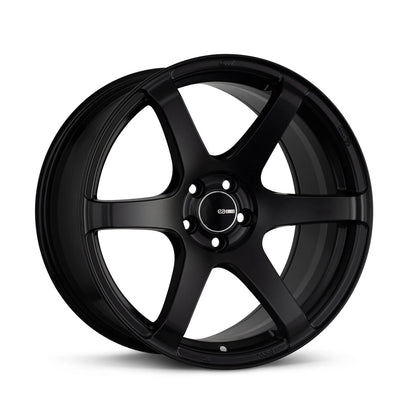 (set of 4) Enkei T6S Matte Black | 18x8" +45mm | 5x100mm Wheels