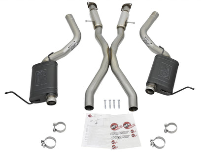 aFe 3in SS Cat-Back Exhaust w/ Resonator | Jeep WK2 SRT8/Trackhawk (12-21) (49-38059)