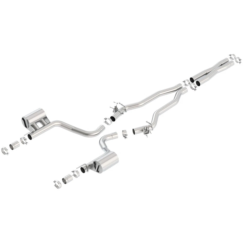 Borla Cat-Back Exhaust System - ATAK | 2015-2020 Dodge Challenger 6.2L (140646)