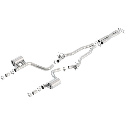 Borla Cat-Back Exhaust System - ATAK | 2015-2020 Dodge Challenger 6.2L (140646)