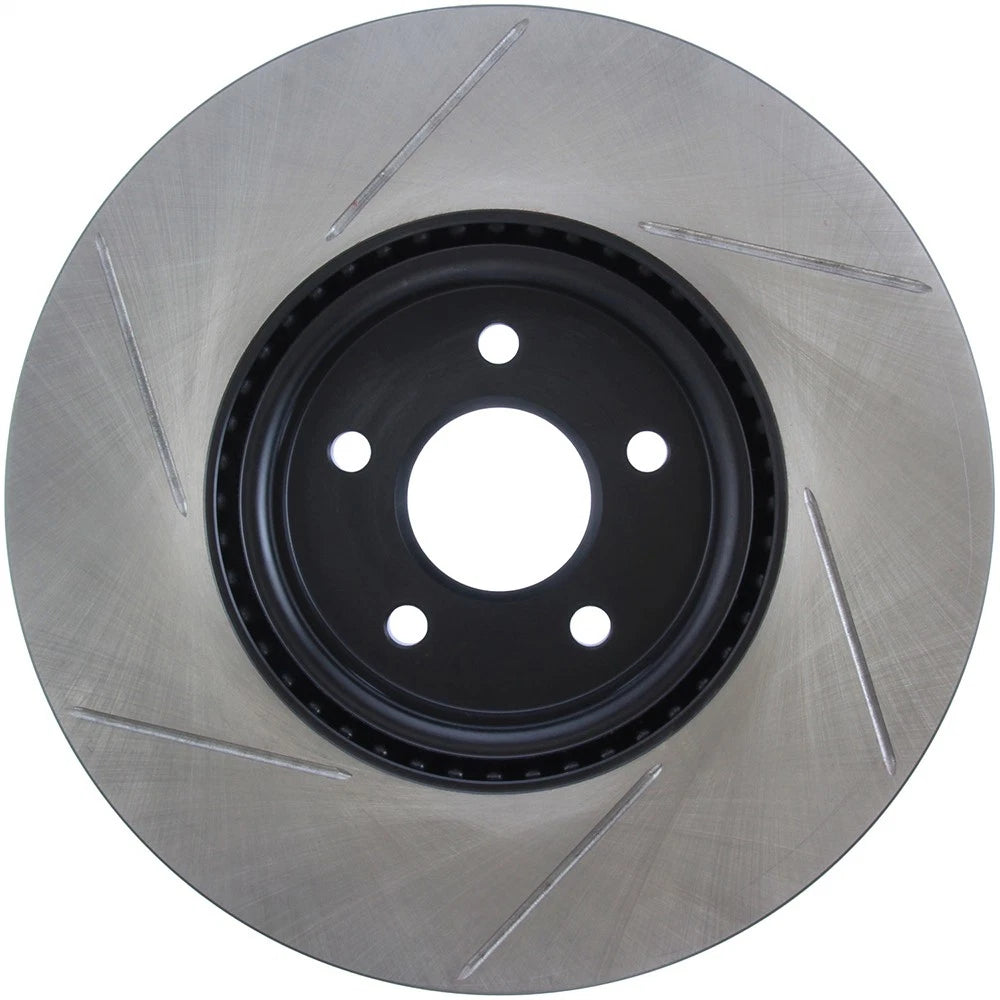 StopTech 126.39038SL Front Left Slotted Brake Rotor for 13-19 Escape / 04-12 S40