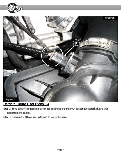 aFe Momentum HD PRO 10R Cold Air Intake | Ford Diesel Trucks V8-6.7L (17) (50-73006)