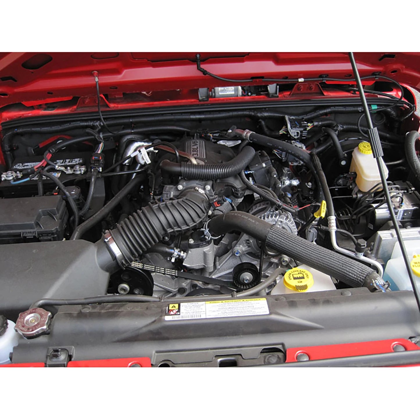 K&N Engineering Drop In Air Filter: Jeep Wrangler 2007 - 2010 3.8L V6