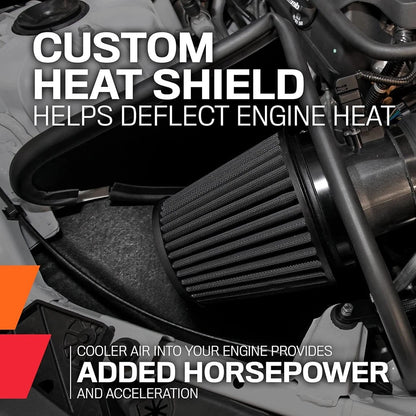 K&N 5.0L Performance Intake Kit | Ford F150 (15) (71-2591)