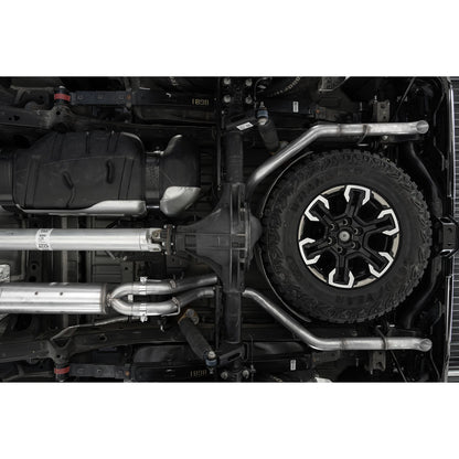 MBRP 2.5in Turn Down 3in Cat Back | Chevrolet Silverado/Sierra ZR2/AT4X 6.2L (22-23) (S5006304)