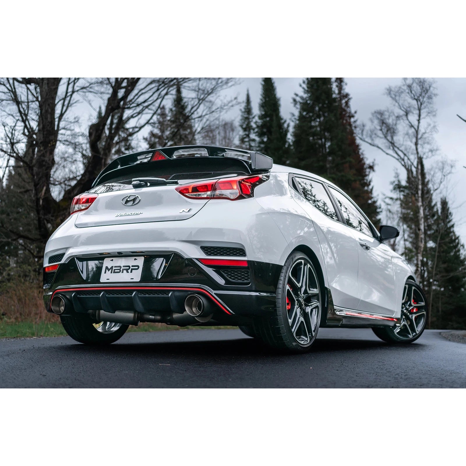 MBRP 3" Cat-Back Exhaust System | 2019-2021 Hyundai Veloster N (S47063CF/AL)