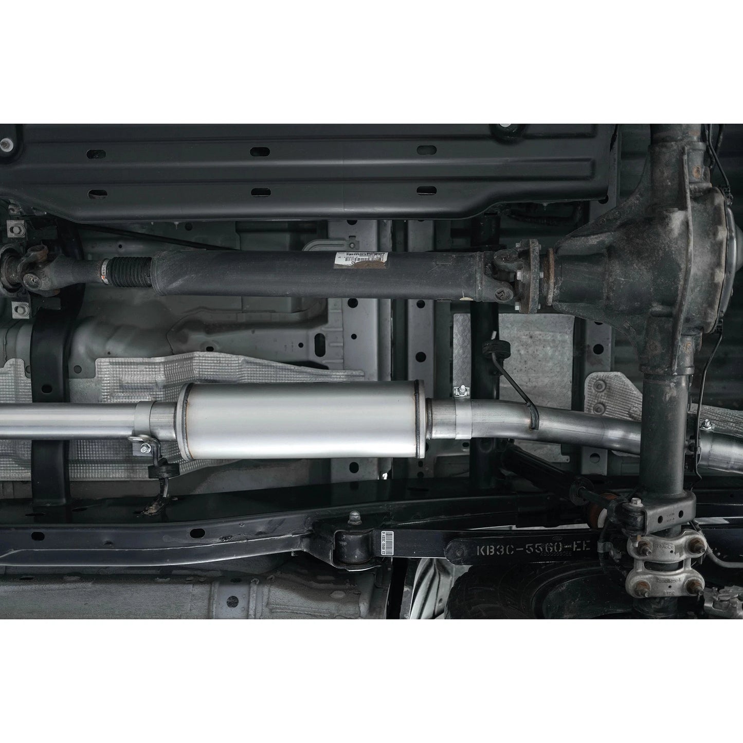 MBRP 3in AL Cat-Back Single Side Exit w/ 4in OD Tip | Ford Ranger Ecoboost 2.3L (19) (S5227AL)