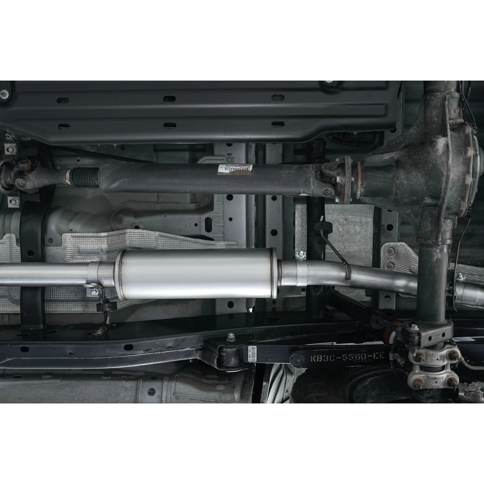MBRP 3in AL Cat-Back Single Side Exit w/ 4in OD Tip | Ford Ranger Ecoboost 2.3L (19) (S5227AL)