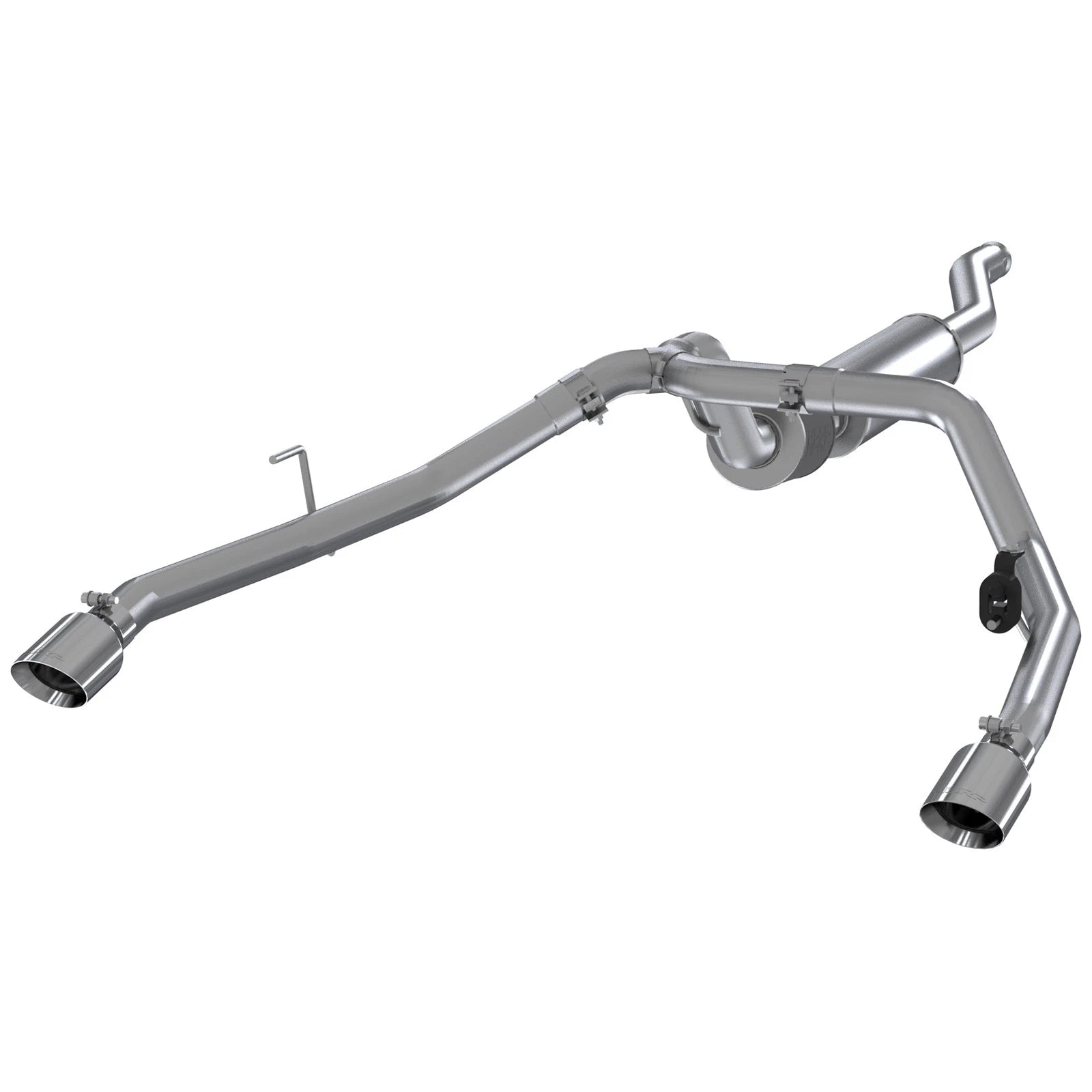 MBRP 2.5in Dual Rear Exit 3in Cat-Back Exhaust Aluminized | Jeep Gladiator 3.6L (20) (S5538AL)