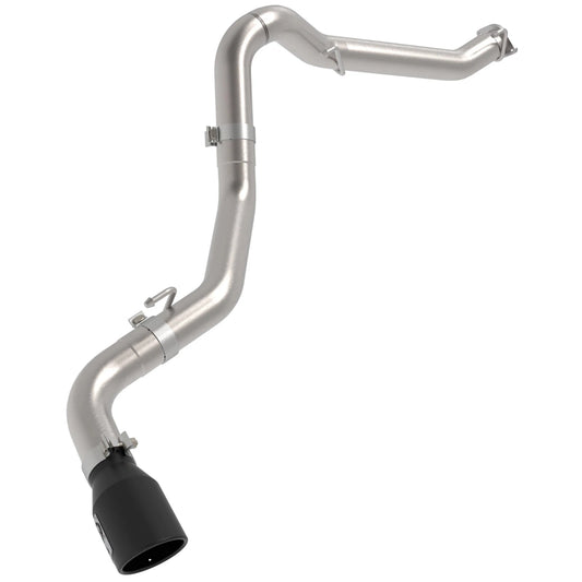 aFe Vulcan 3in 304 SS DPF-Back Exhaust w/ Black Tip | Jeep Gladiator V6-3.0L (21+) (49-38093-B)