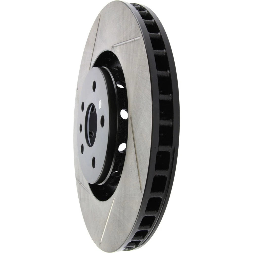StopTech 126.62128SR Front Right Slotted Brake Disc Rotor for 09-15 Cadillac CTS