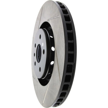 StopTech 126.62128SR Front Right Slotted Brake Disc Rotor for 09-15 Cadillac CTS