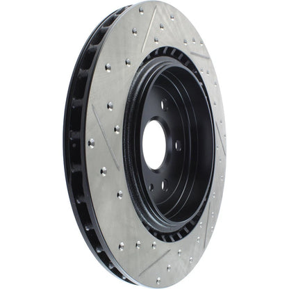 StopTech 127.62119L Rear Left Drilled Brake Rotor for 2009-19 CTS / 10-20 Camaro