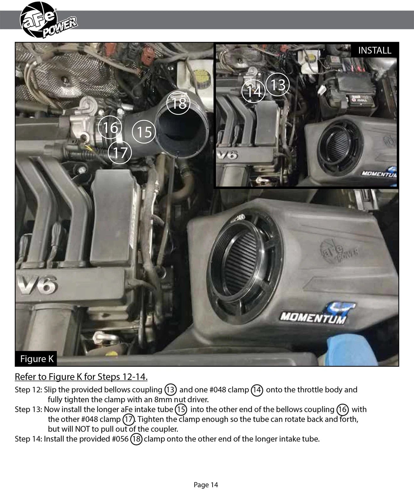 aFe Momentum ST Pro 5R Cold Air Intake | Volkswagen Atlas V6 3.6L 2018 (54-46405)