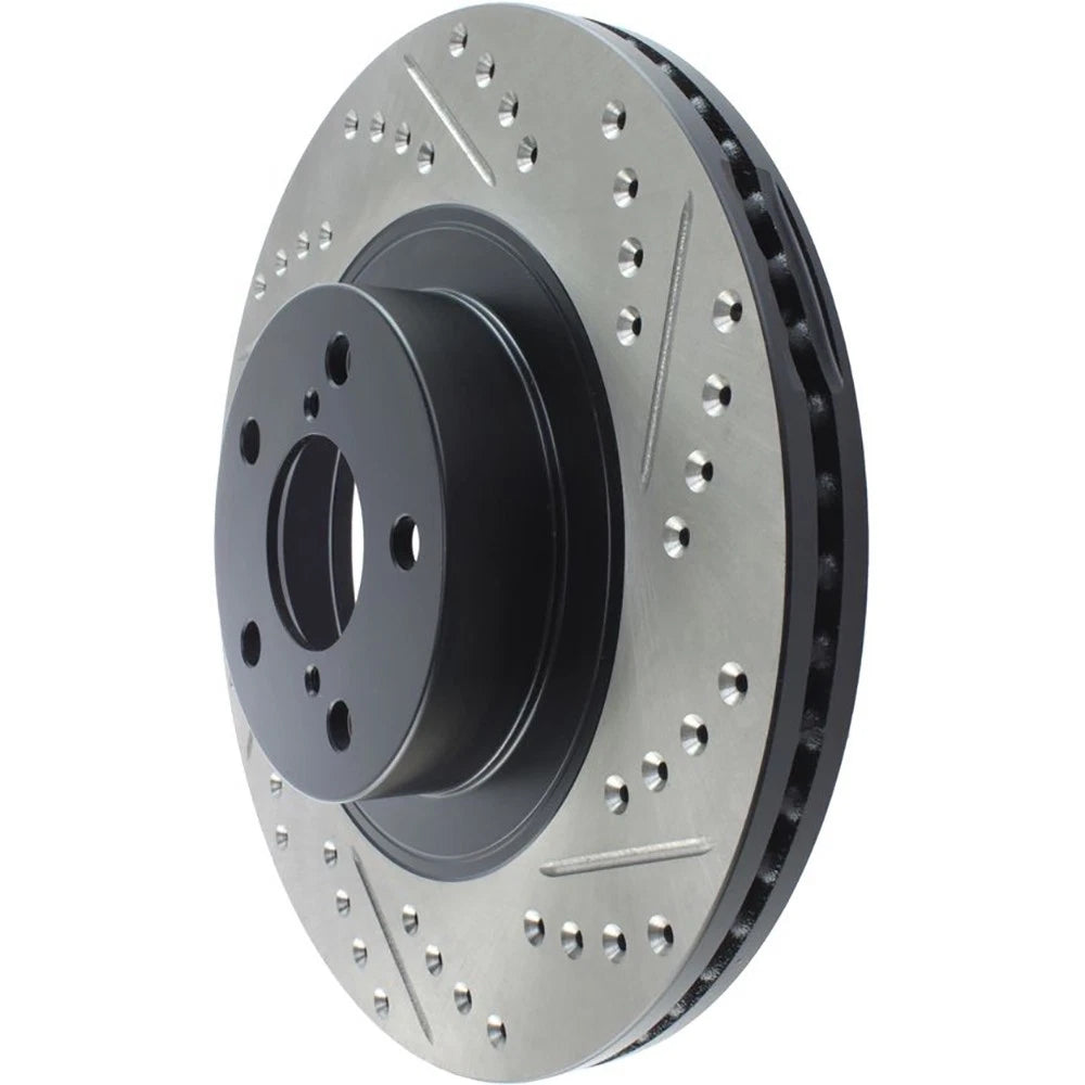 StopTech 127.47021L Front Left Drilled Brake Rotor for 2009-2018 Subaru Forester