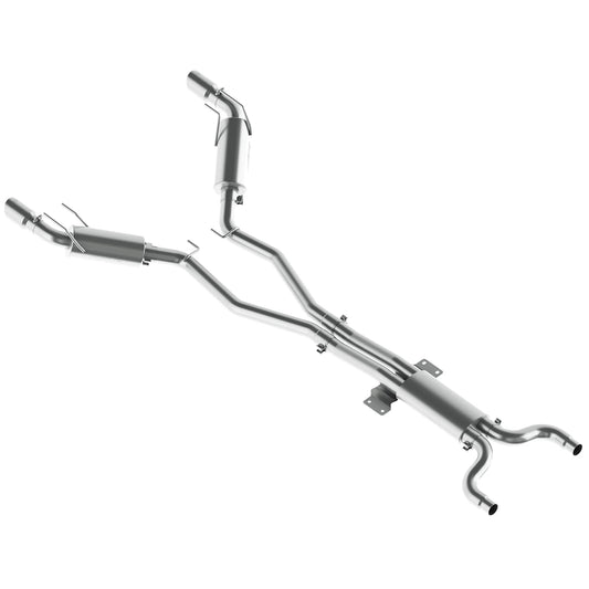 MBRP 3in Dual Cat-Back Exhaust | Chevrolet Camaro SS (10) (S7024409)