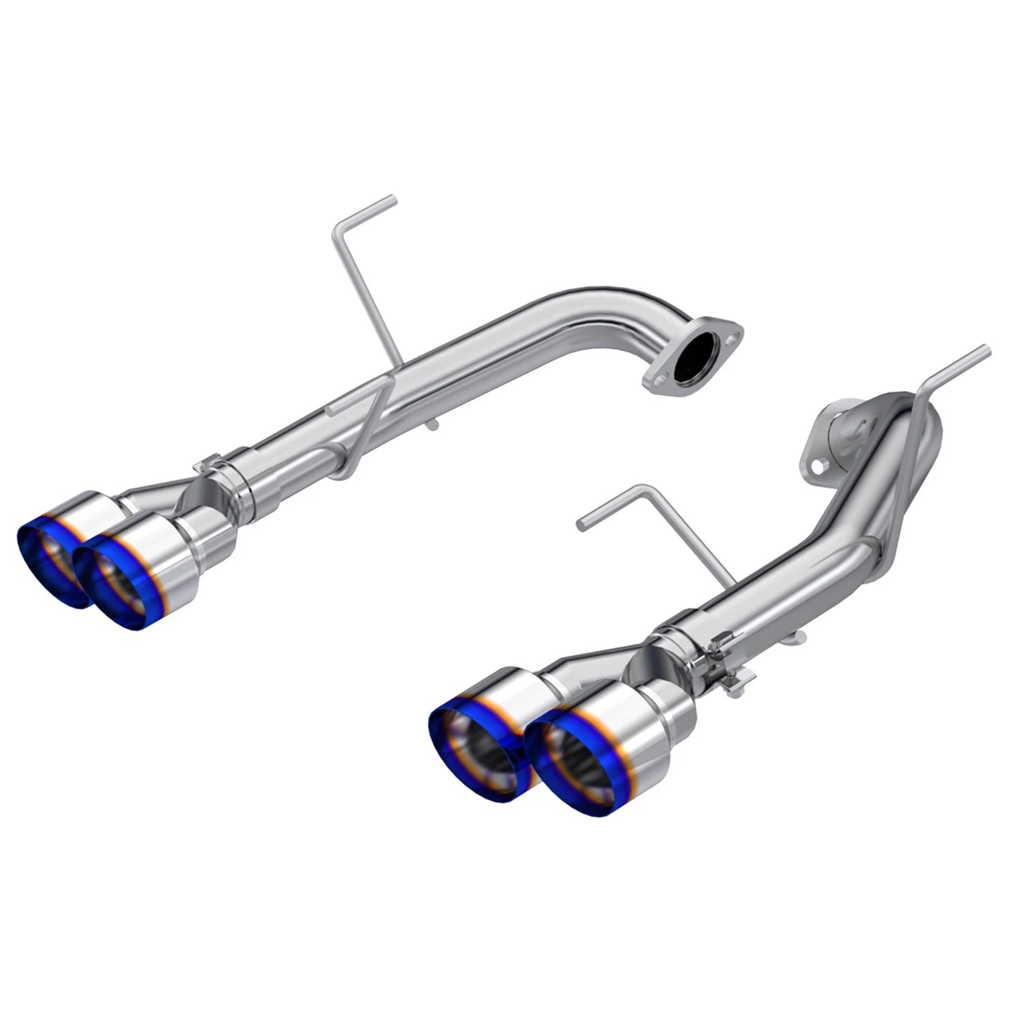 MBRP Dual Split Axleback Exhaust with Quad Tips | 2022+ Subaru WRX (S48103)