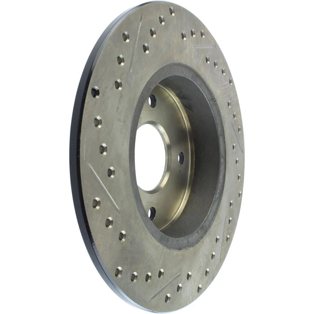 StopTech 127.42021L Rear Left Drilled Disc Brake Rotor for 1984-85 Nissan 300ZX