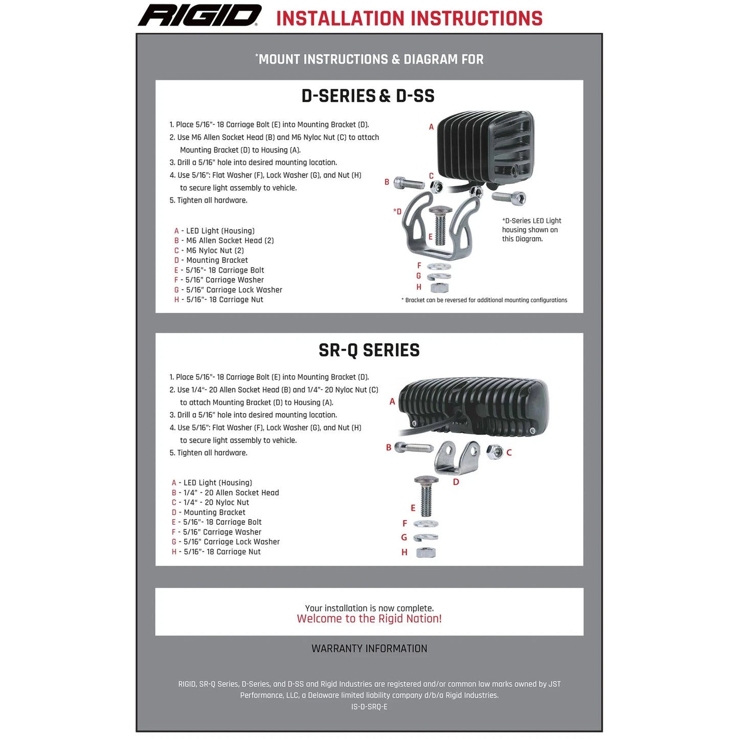 Rigid D-Series Pro Hyperspot LED | Universal (RIG504713)