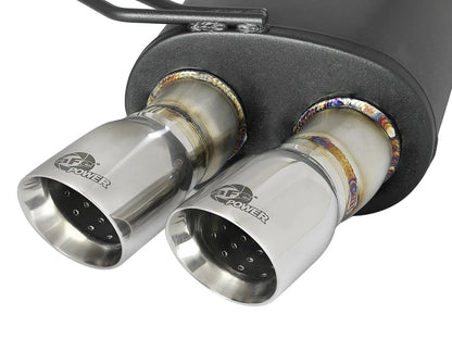 aFe MACH Force-Xp 2.5in SS Cat-Back BMW Z4 M Coupe/Roadster (05-08) (49-36339-P)