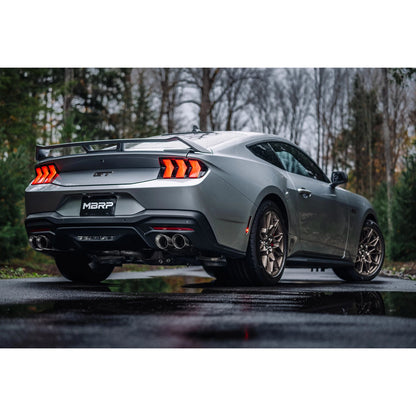 MBRP Armor Pro 3in T304 SS Cat-Back Dual Split Exhaust | Ford Mustang 5.0L (24+) (S7282304)