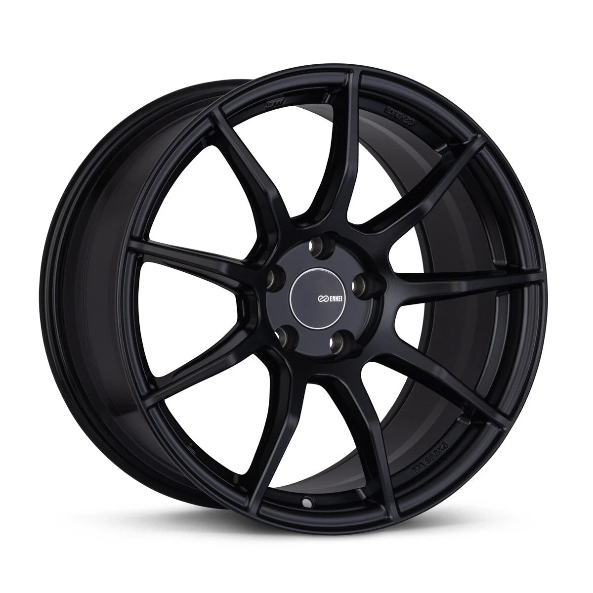Enkei TS9 Black Paint | 17x8" +45mm | 5x114.3mm Wheel