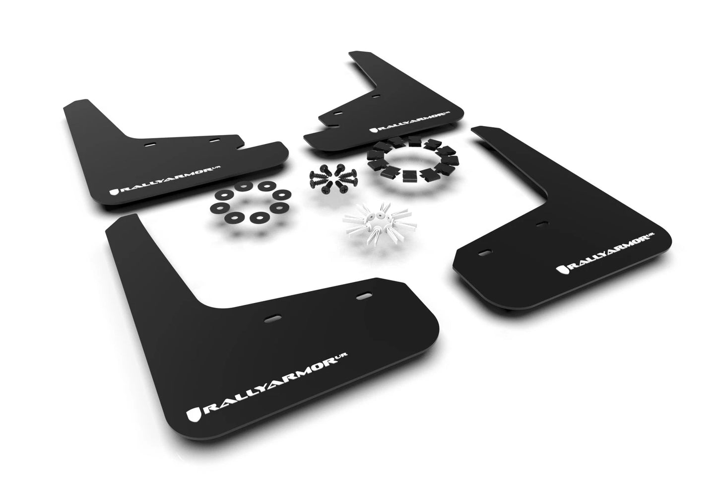 RallyArmor Mud Flaps | 2020-2021 Tesla Model Y (MF72-UR-BLK)