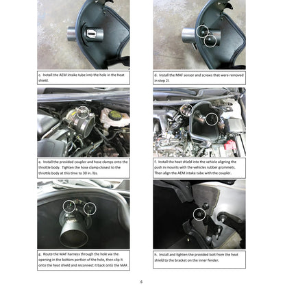 AEM Cold Air Intake | Nissan Maxima 3.5L V6 (16) (21-793c)