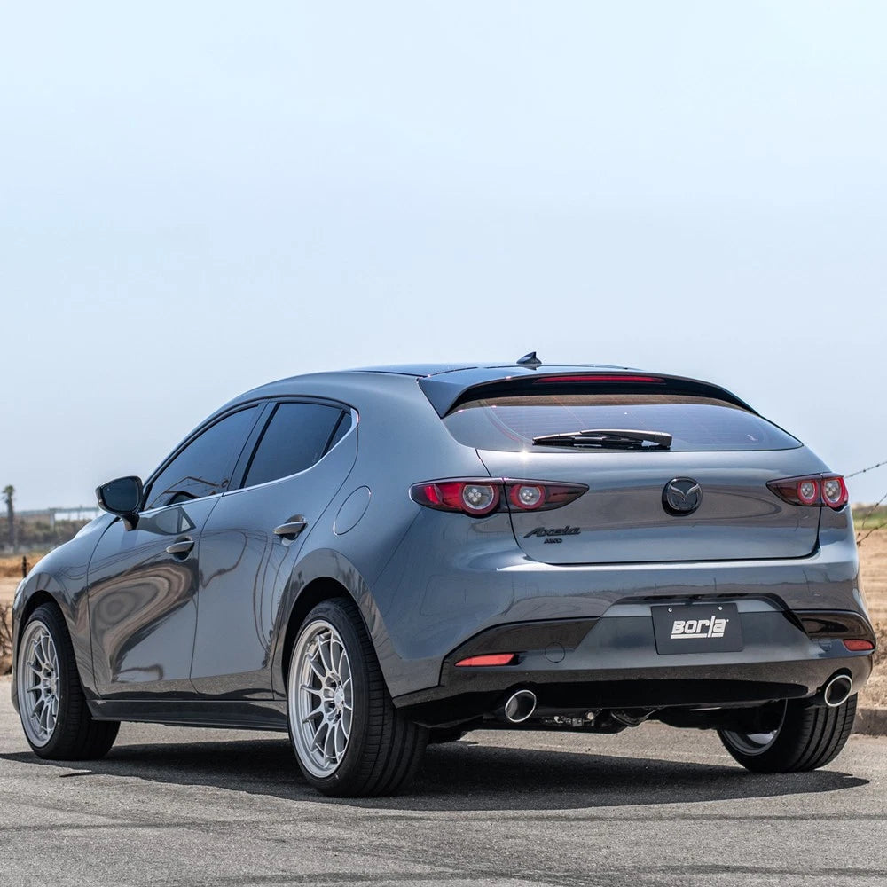 Borla 19-21 Mazda 3 2.0/2.5L S-Type Rear Axle-Back | Mazda 3 (19-26) / Tesla Model 3 (17-26) (11970)