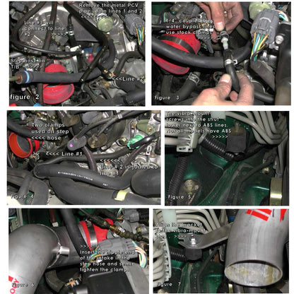 Injen Short Ram Air Intake System | 1994 - 2001 Acura Integra (IS1450BLK)