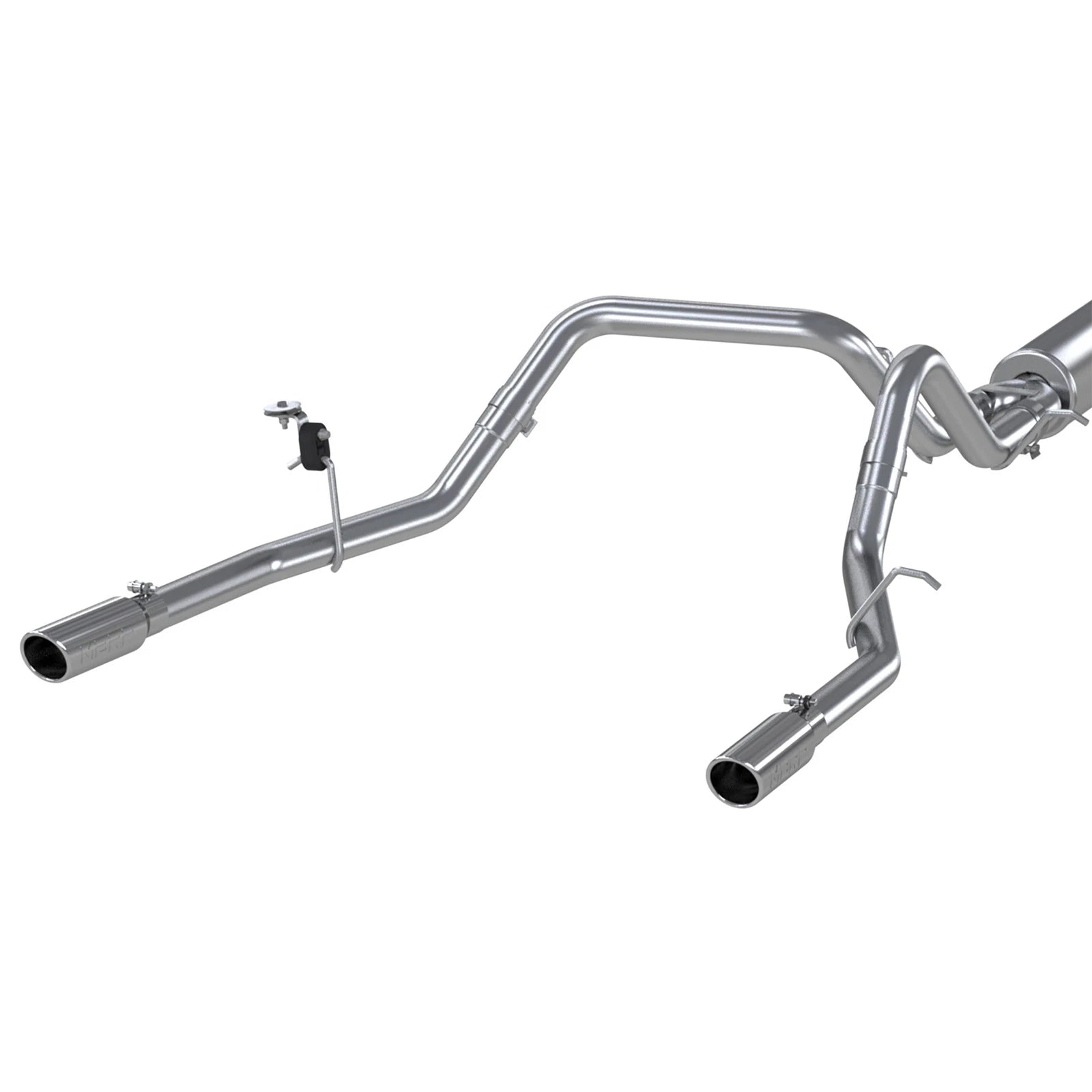 MBRP 3in T409 Dual Split Rear Exit Cat-Back | Chevy/GMC 1500 (14) (S5084409)