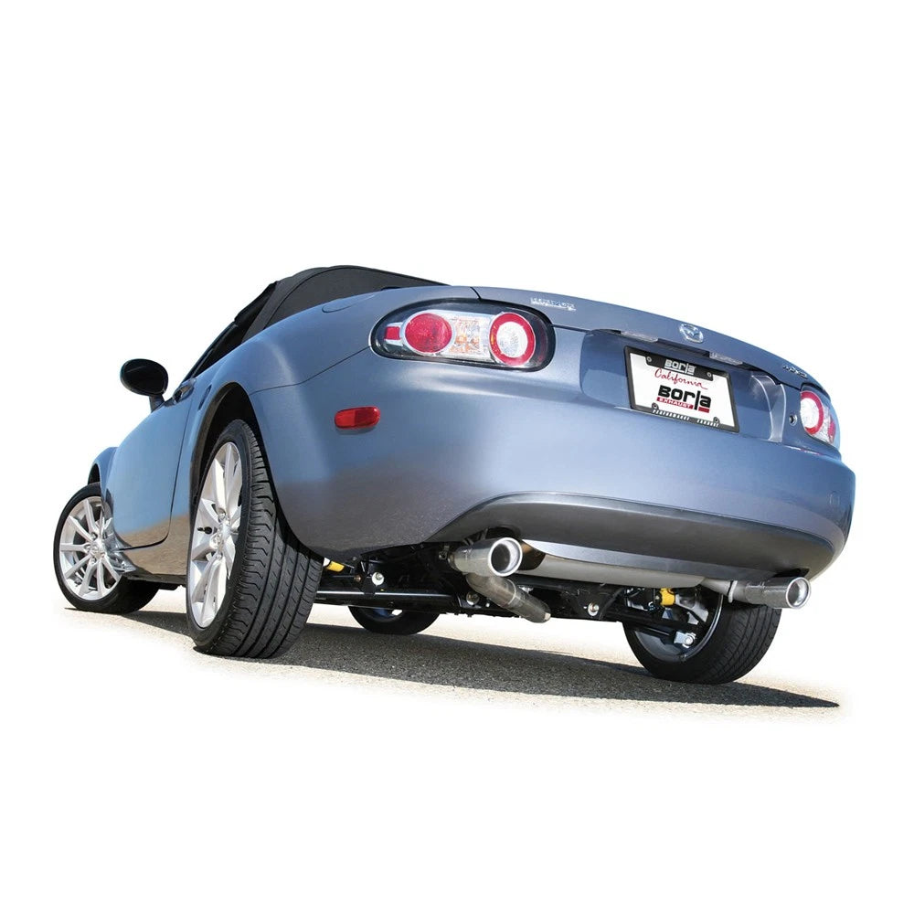 Borla Cat-Back Exhaust System - S-Type | 2006-2015 Mazda MX-5 Miata 2.0L (140169)