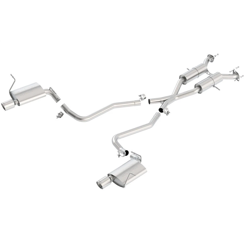 Borla Cat-Back Exhaust System - Touring | 2011-2020 Jeep Grand Cherokee 5.7L (140406)