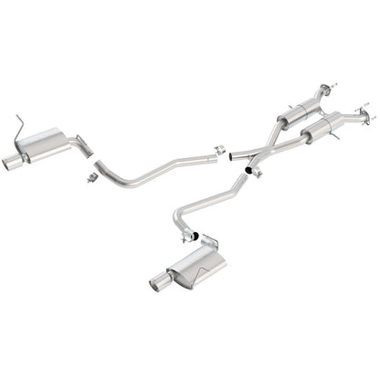 Borla Cat-Back Exhaust System - Touring | 2011-2020 Jeep Grand Cherokee 5.7L (140406)