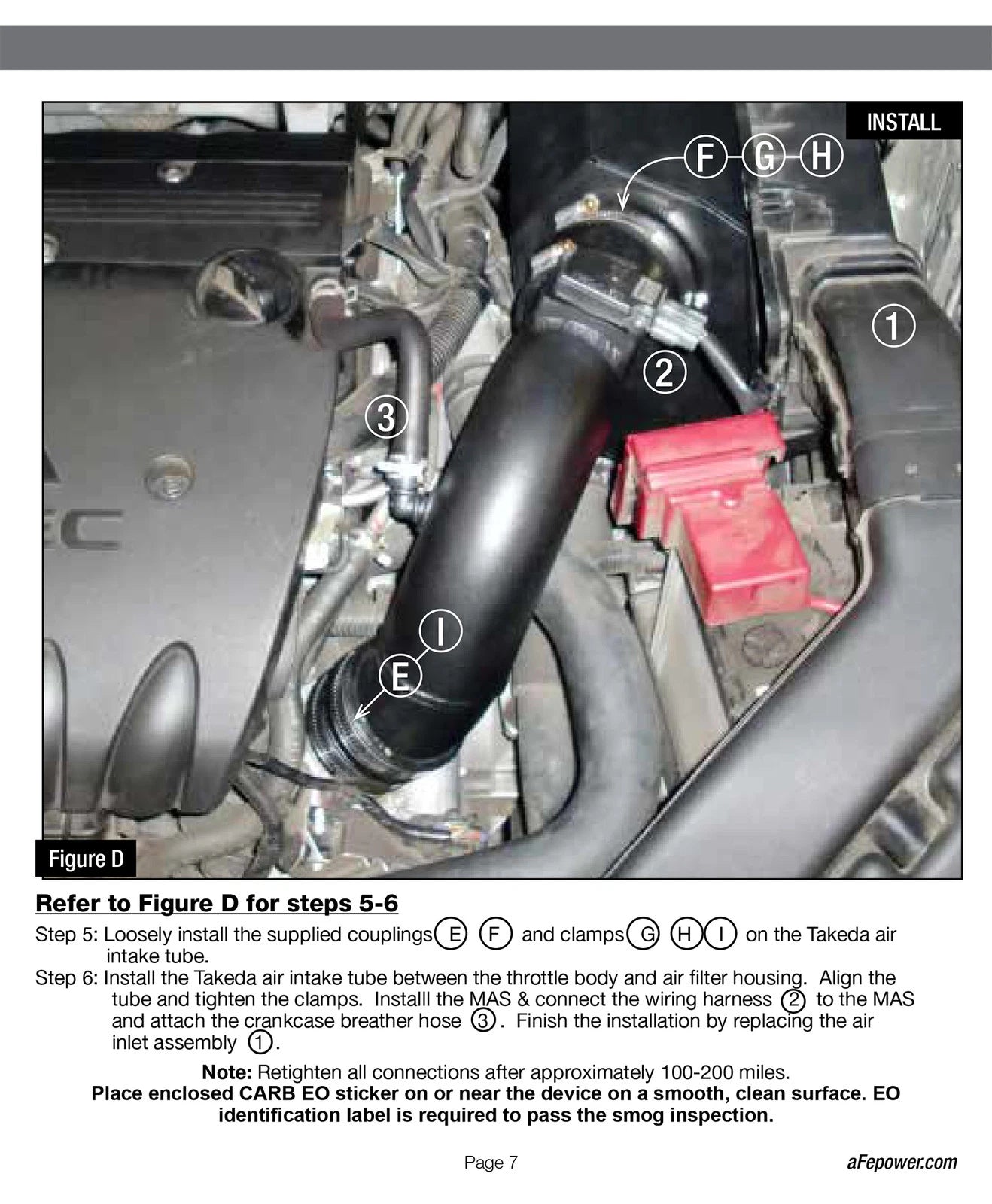aFe Takeda Stage-2 Cold Air Intake | Mitsubishi Lancer GTS 2.4L (09-11) (TR-4203P)