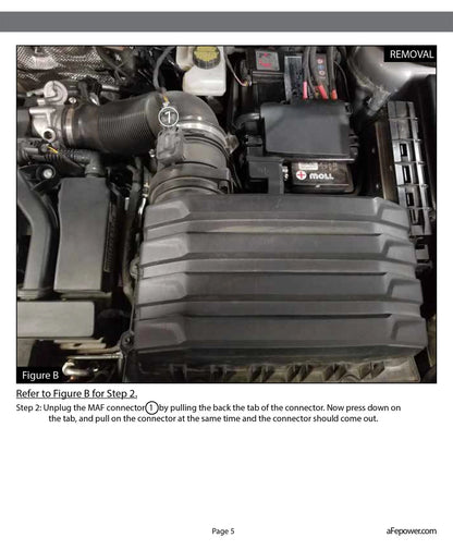 aFe Momentum ST Pro 5R Cold Air Intake | Volkswagen Atlas V6 3.6L 2018 (54-46405)