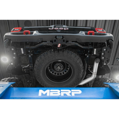 MBRP XP Series T304SS 3in Filter Back w/ Rear Turn Down | Jeep Gladiator JT 19-26 (S6502409)