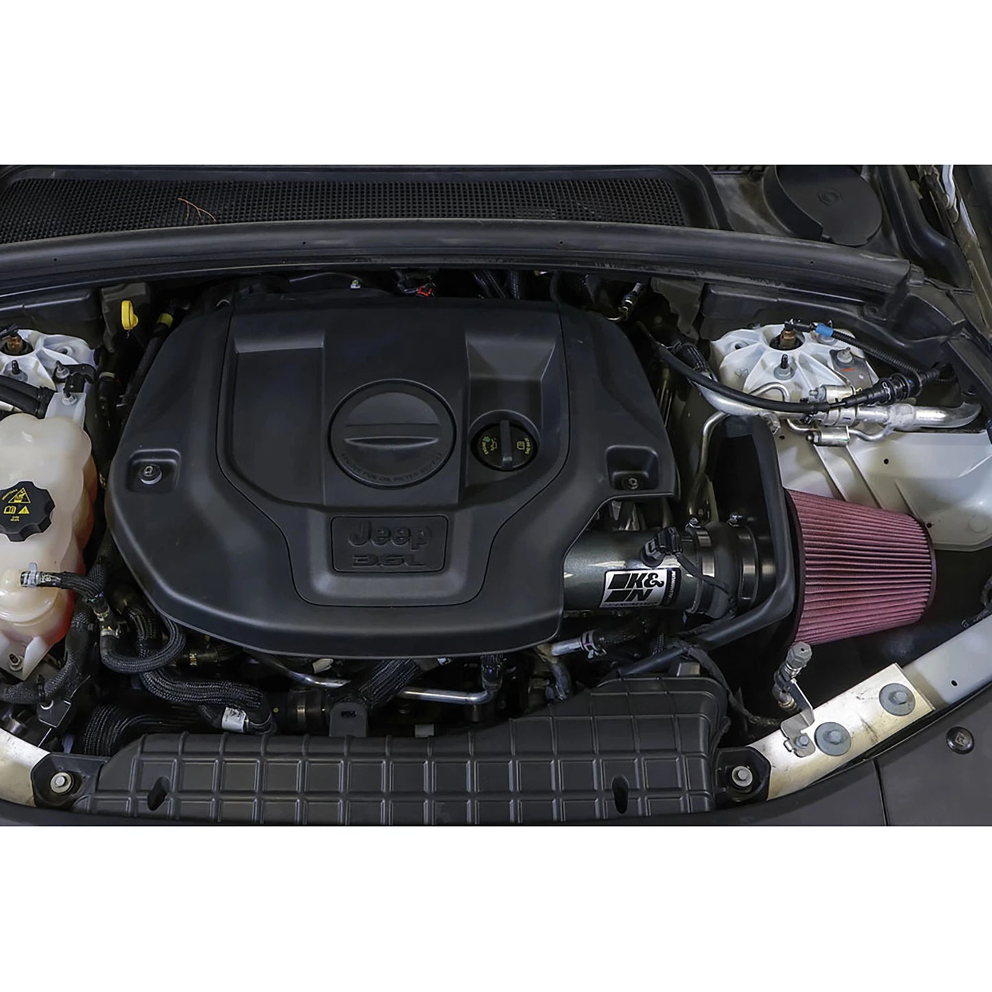 K&N Performance Air Intake System | Jeep Grand Cherokee L/WL 3.6L V6 (22-24) (77-1587KC)