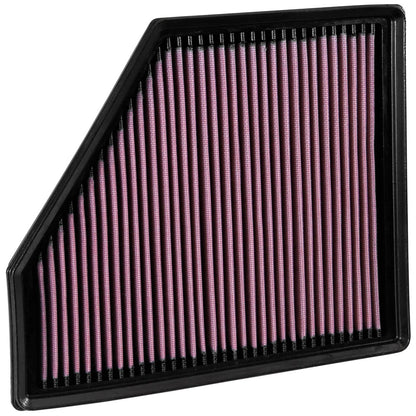 K&N Replacement Air Filter | 2016+ Chevrolet Camaro SS/ZL1 (33-5047)