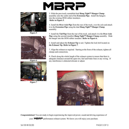 MBRP 6.7L D&S Exhaust System | Dodge Ram 2500/3500 03-10 (S6130BLK)