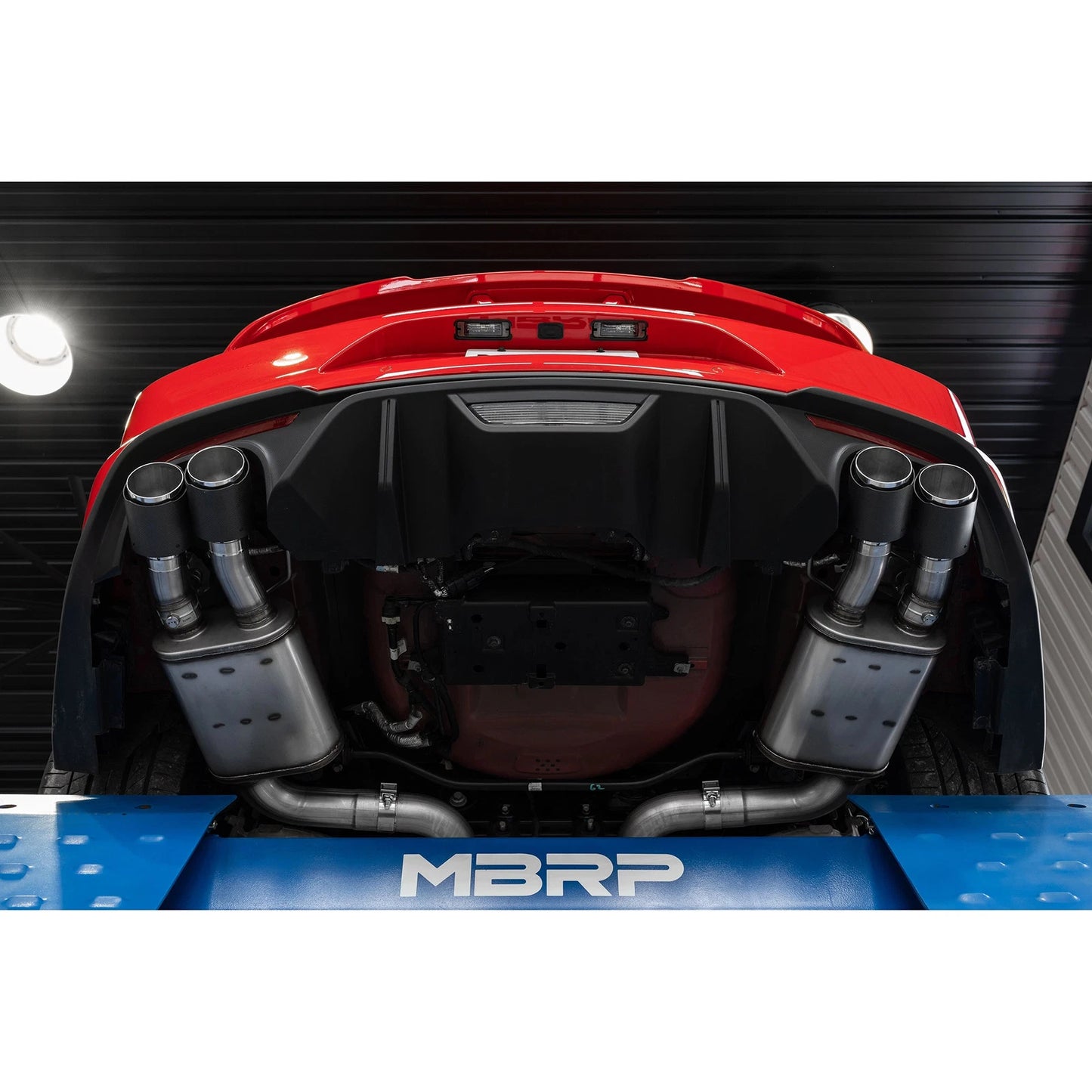 MBRP 3-In Armor Pro Street Dual Exit Cat-Back | Ford Mustang GT (S72053CF)