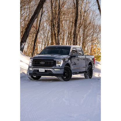 MBRP 5in OD Carbon Fiber Dual Rear Exit Cat Back Exhaust | Ford F150 (22-23) (S52683CF)